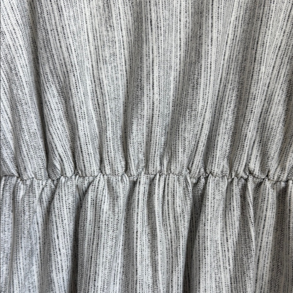 Caution To The Wind Gray Knit Jumpsuit with Fitted Silhouette - Picture 5 of 13
